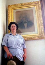 Karen & Portrait of Abraham Overholt, 1999